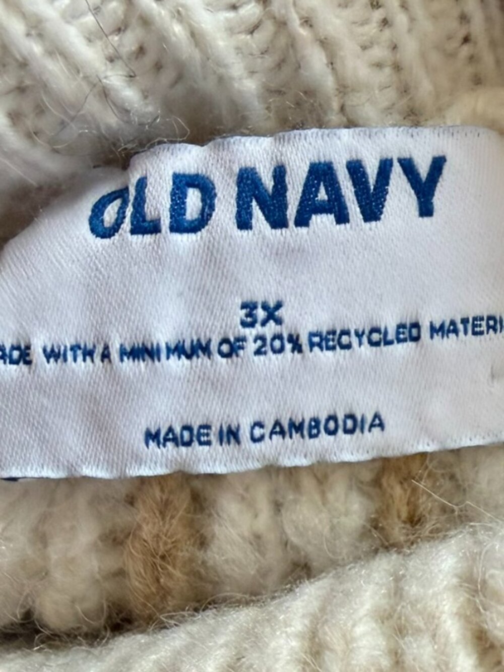 3X Old Navy Turtleneck Sweater - Picture 2 of 2